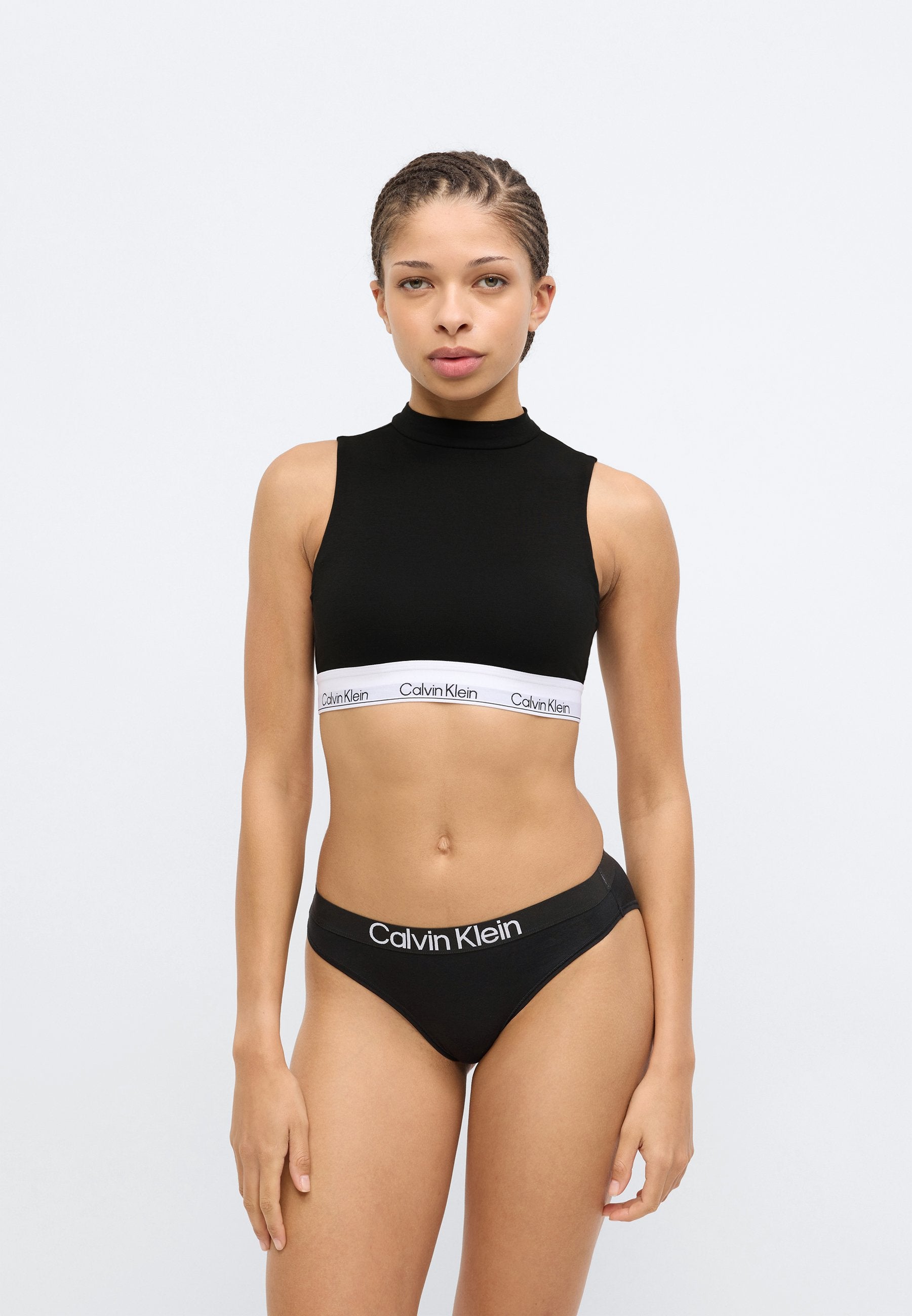 BIKINI EXTRA SOFT 3 PACK - Briefs - black