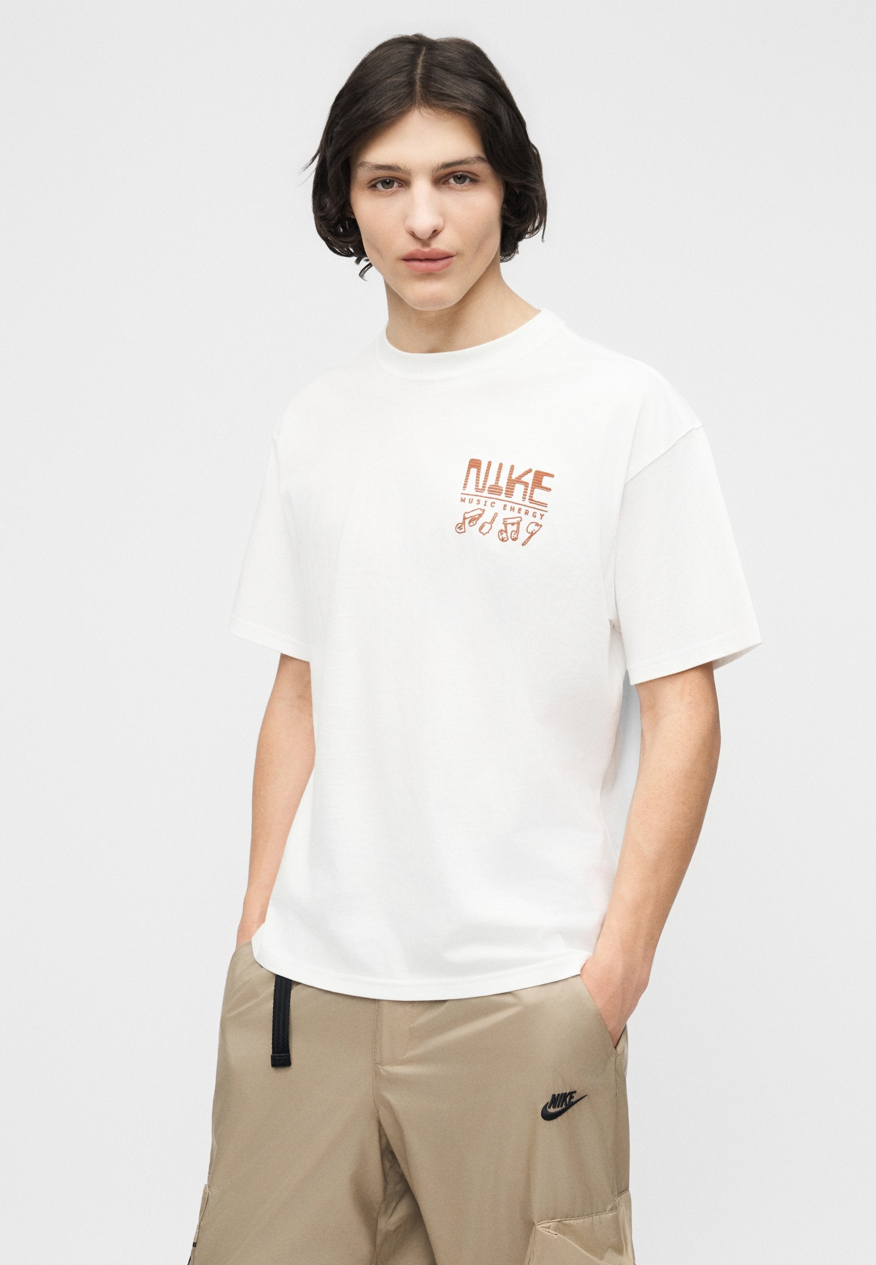 TEE SOUNDS UNISEX - Print T-shirt - white