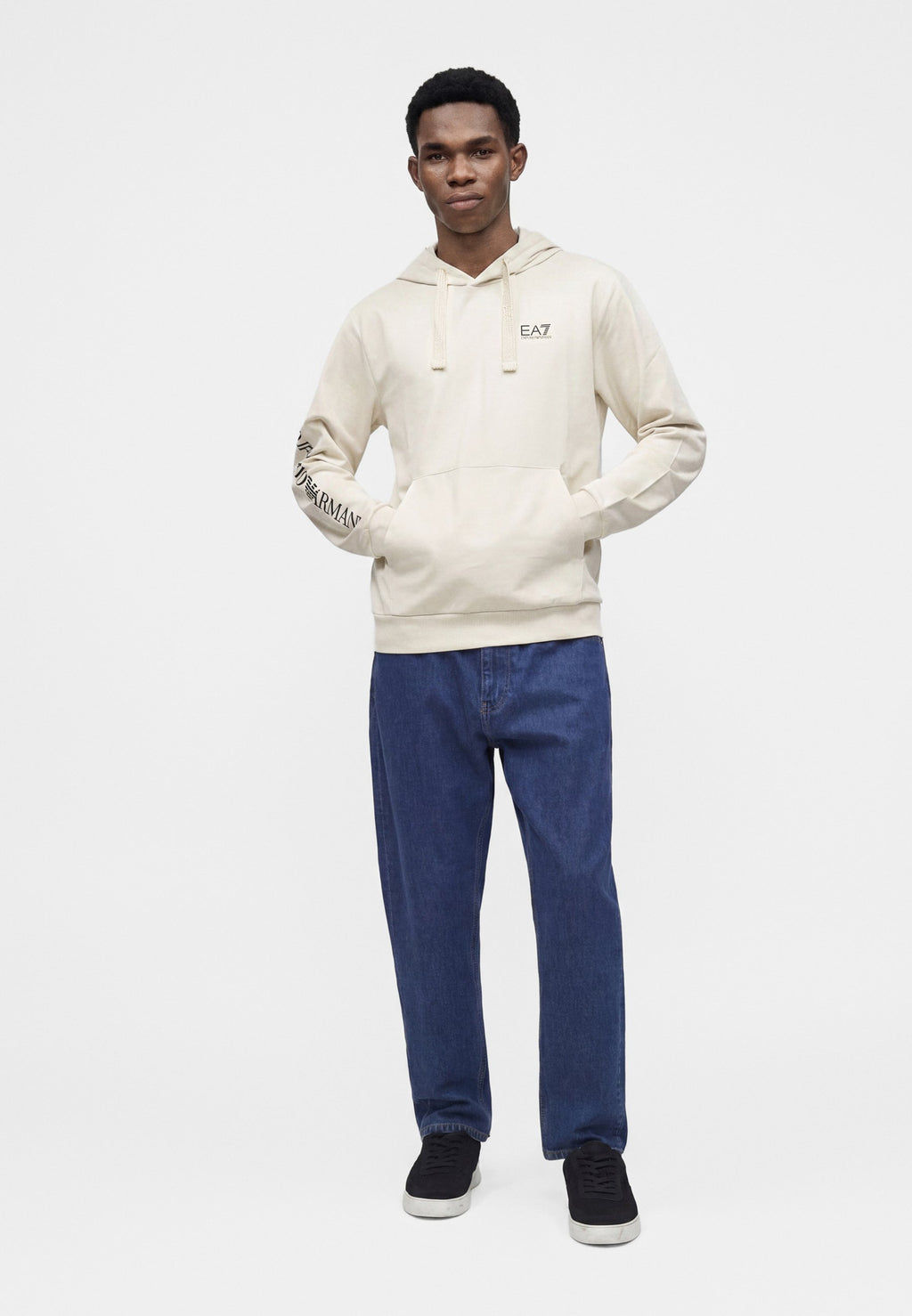 TRAIN LOGO SERIES - Hoodie - almond milk