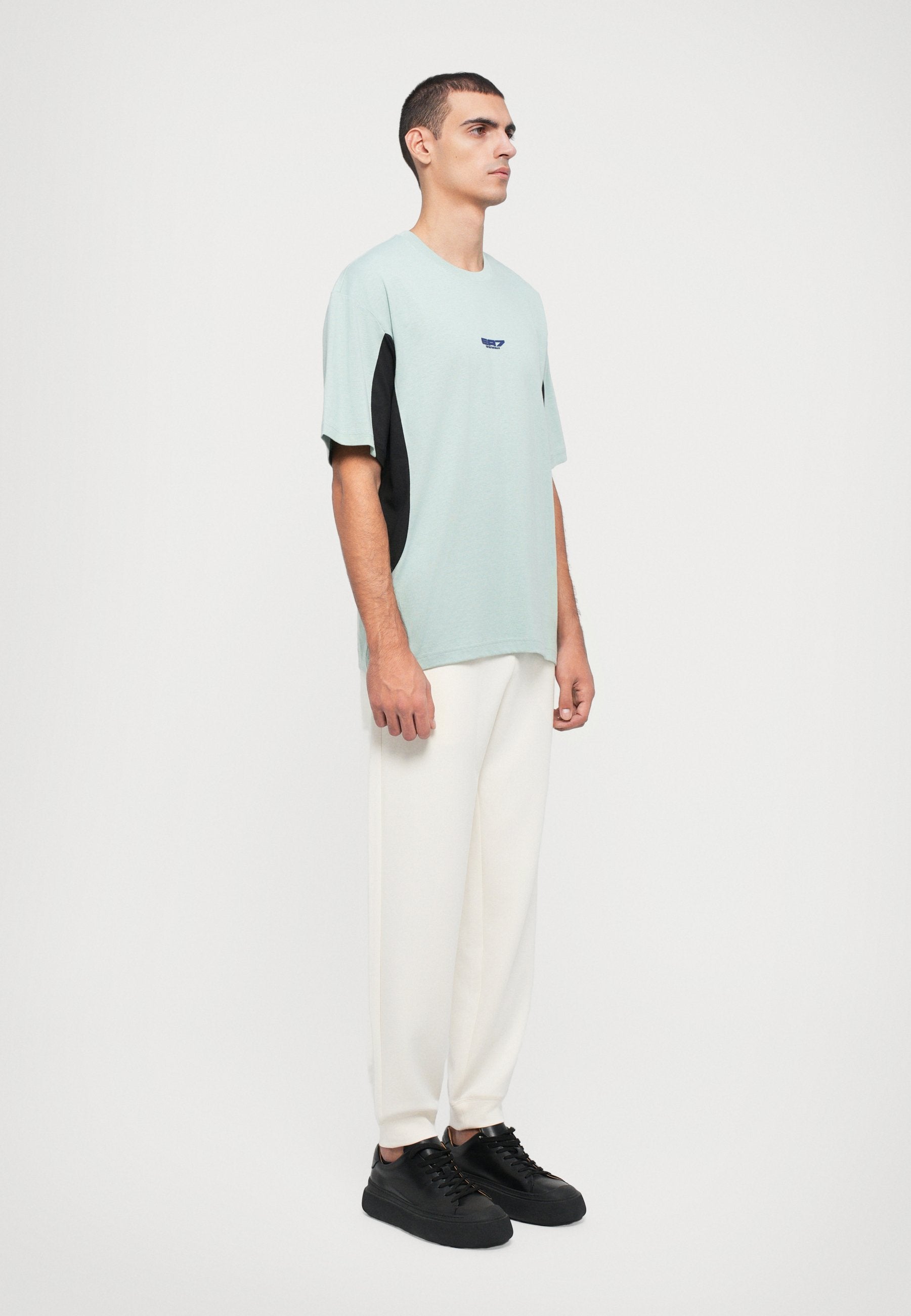 TRAIN GRAPHIC SERIES TEE SPECIAL - Print T-shirt - blue surf