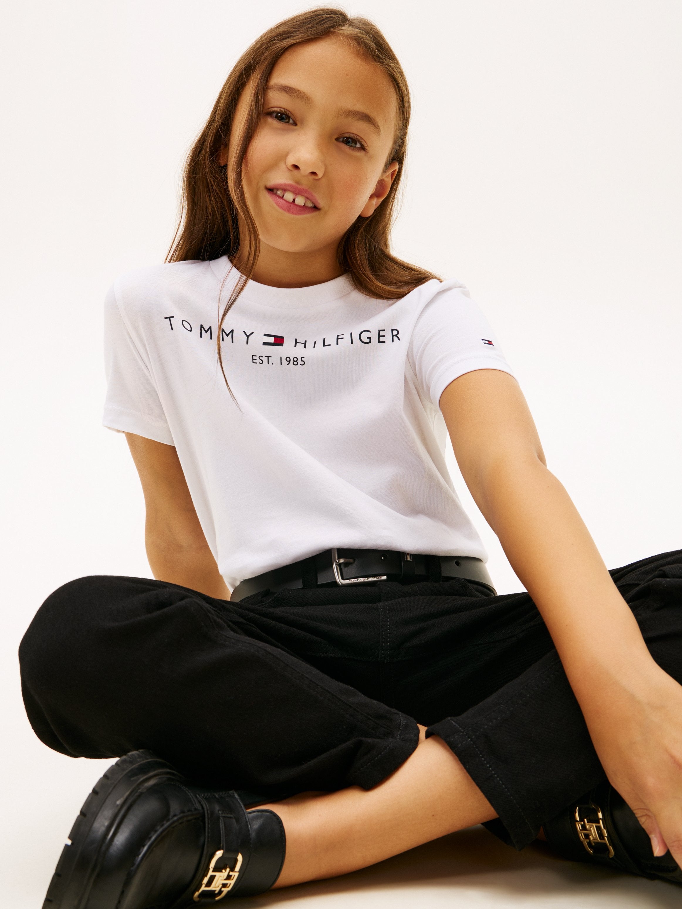ESSENTIAL TEE - Print T-shirt - white