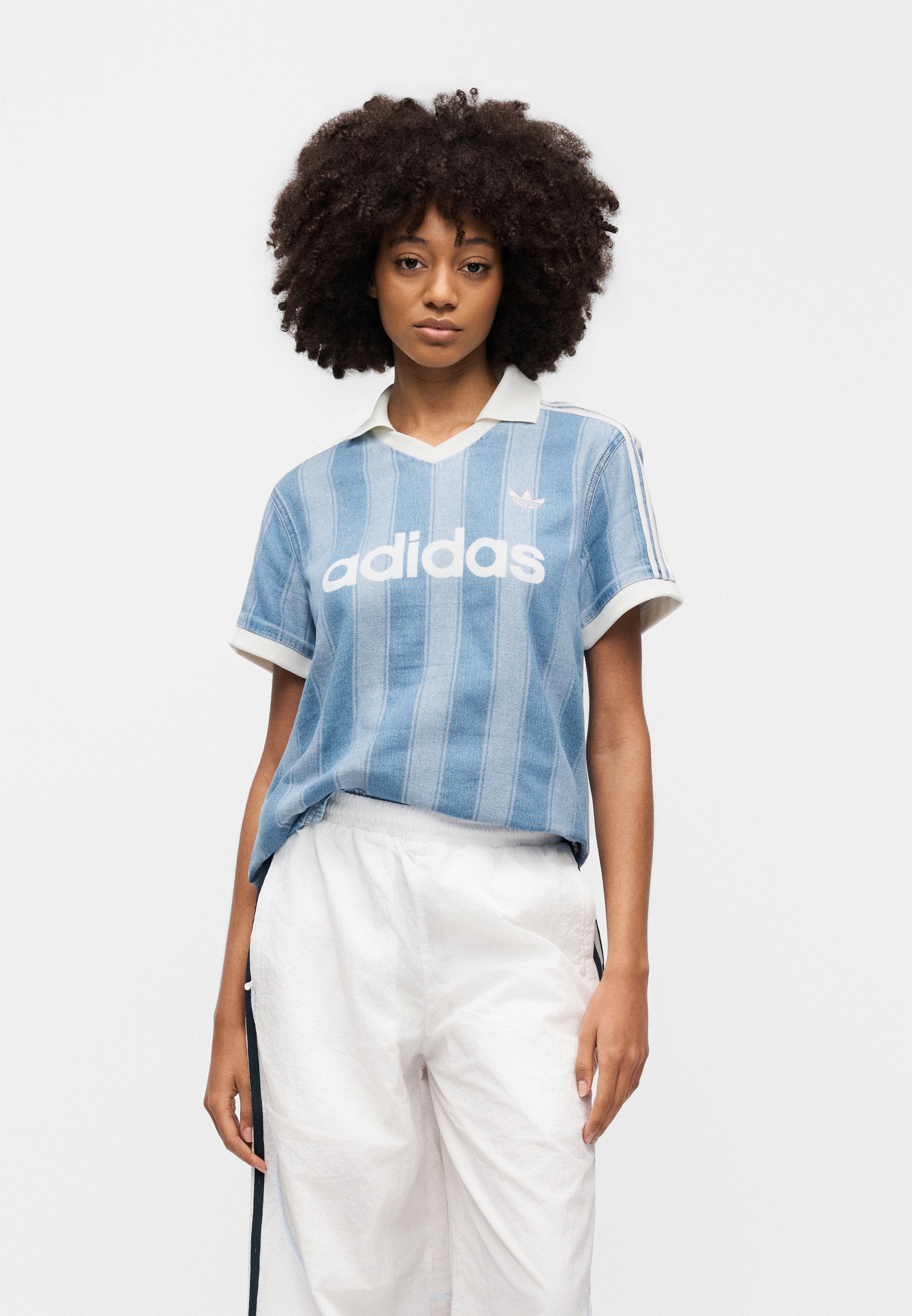 T-shirt imprimé - denim bleu