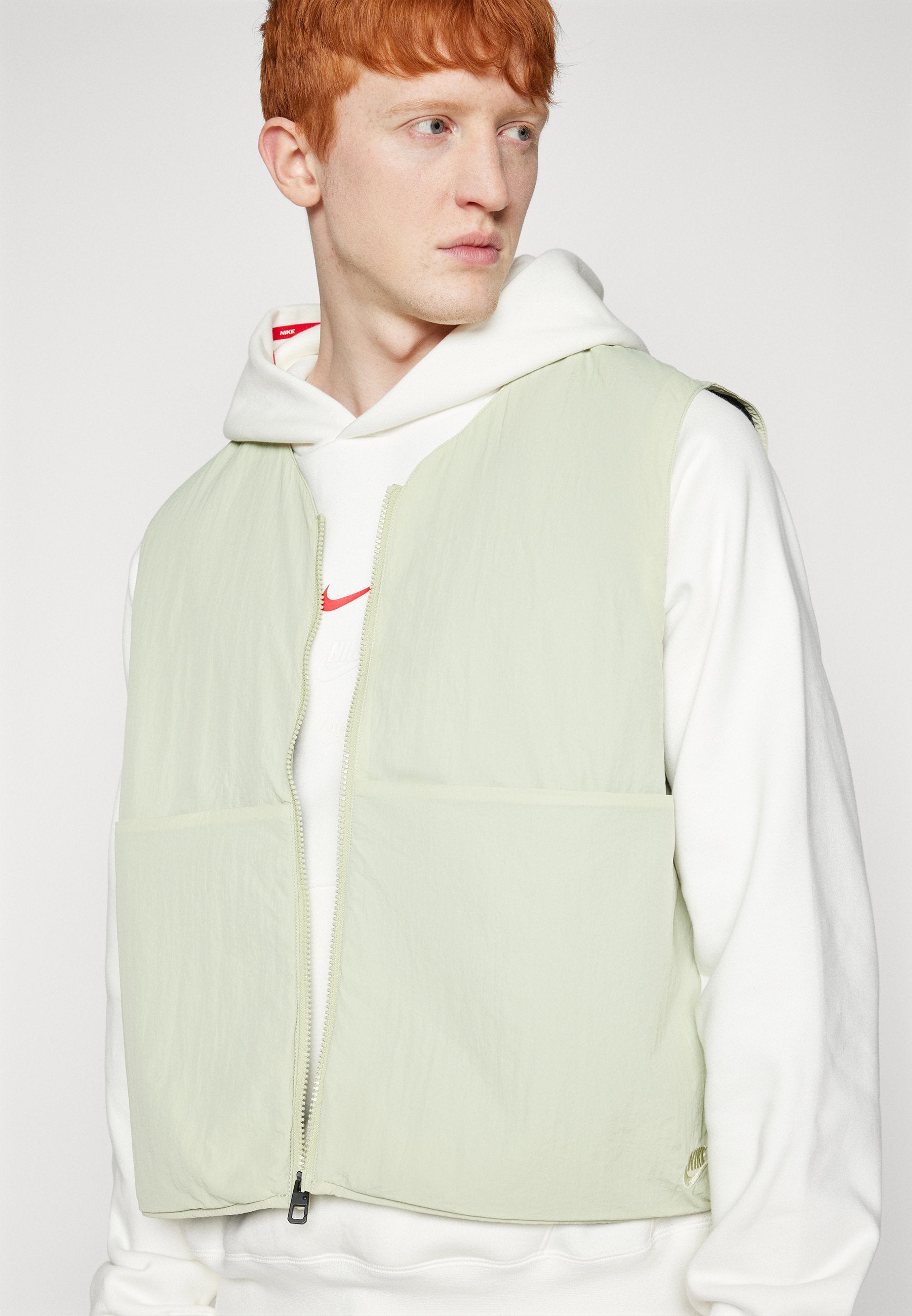 Gilet - aura olive/gris fumé/aura olive