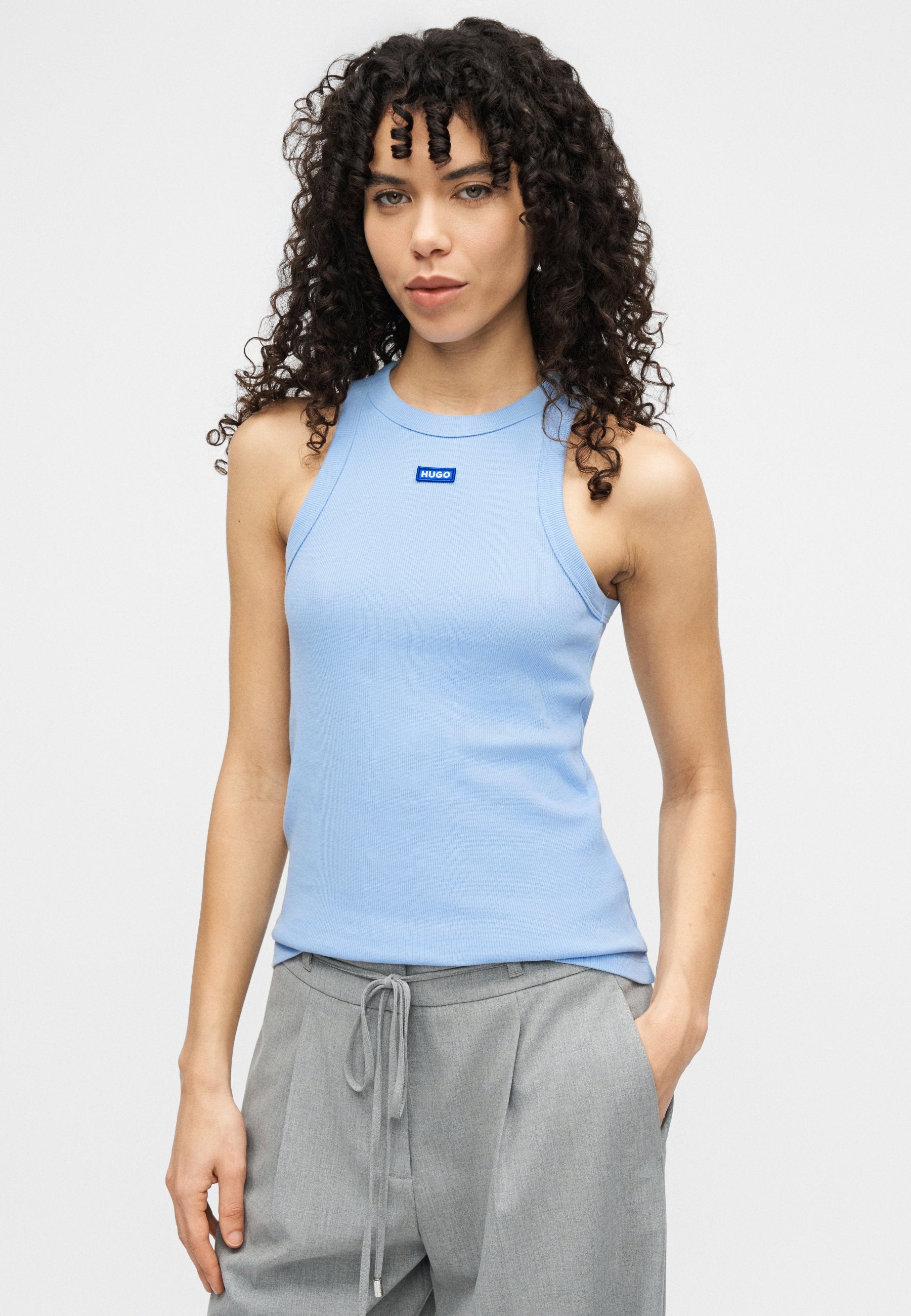EASY TANK - Top - open blue