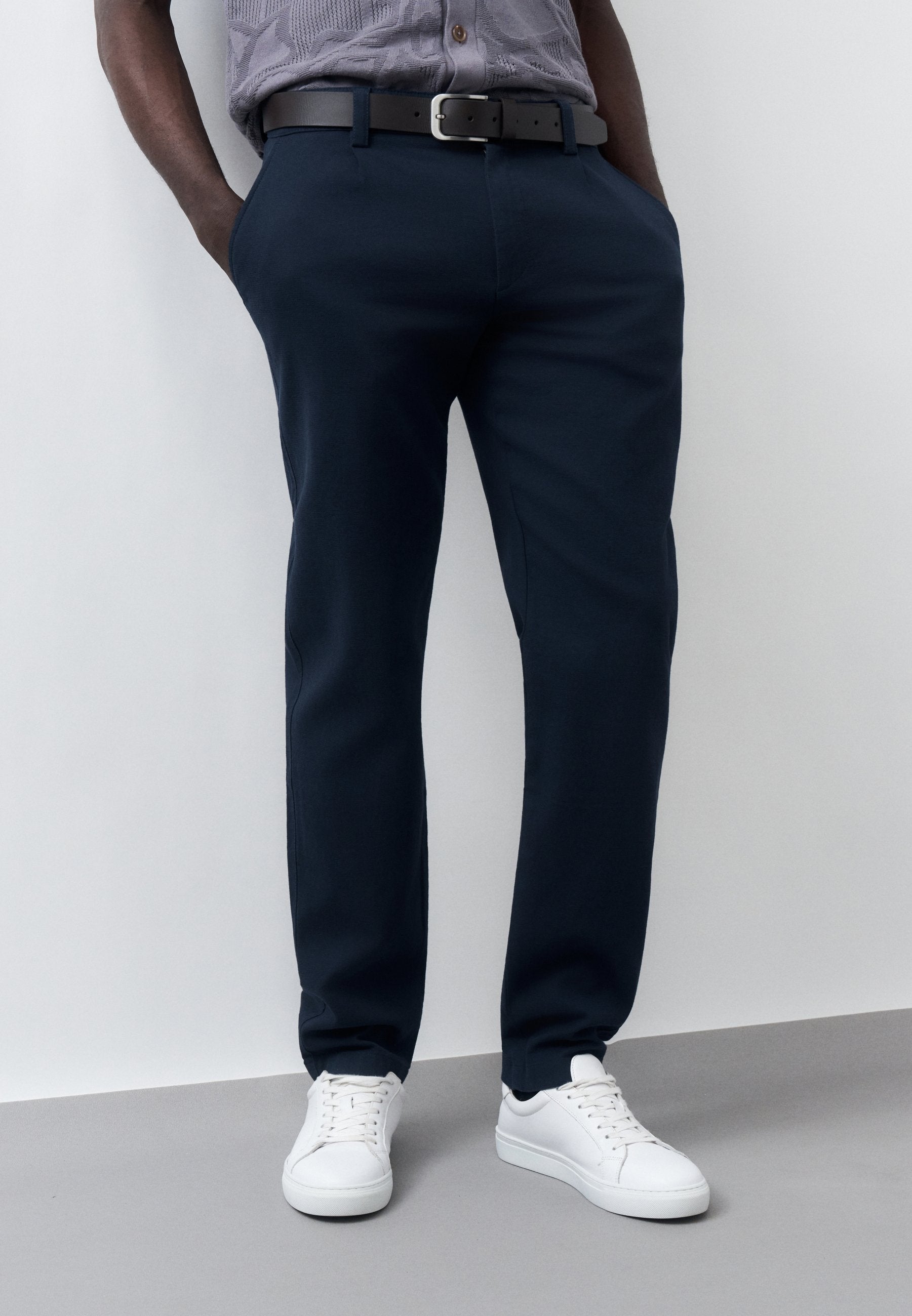 Chinos - dark blue