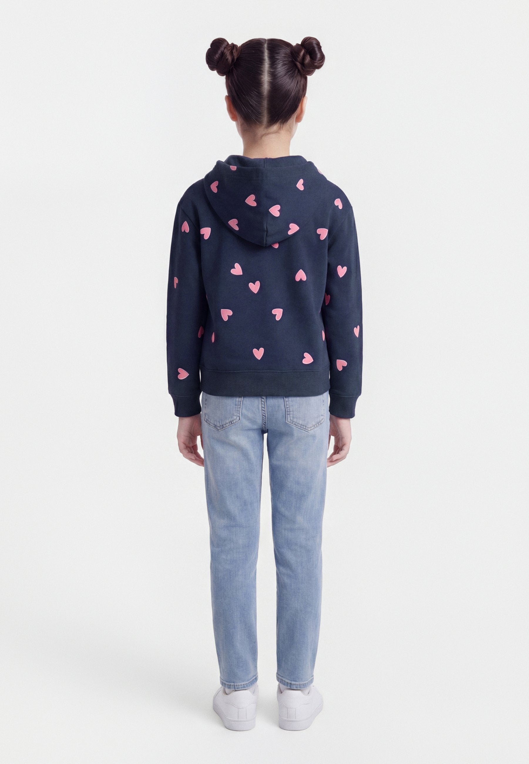 HERITAGE - Zip-up sweatshirt - dark blue