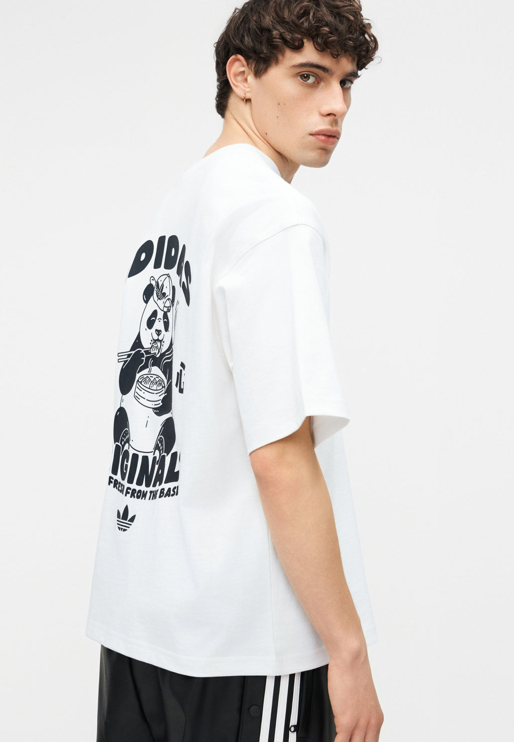 CHOPSTICKS TEE UNISEX - Print T-shirt - core white