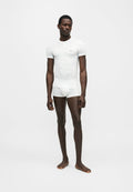 CREW NECK 2 PACK - Undershirt - black/white