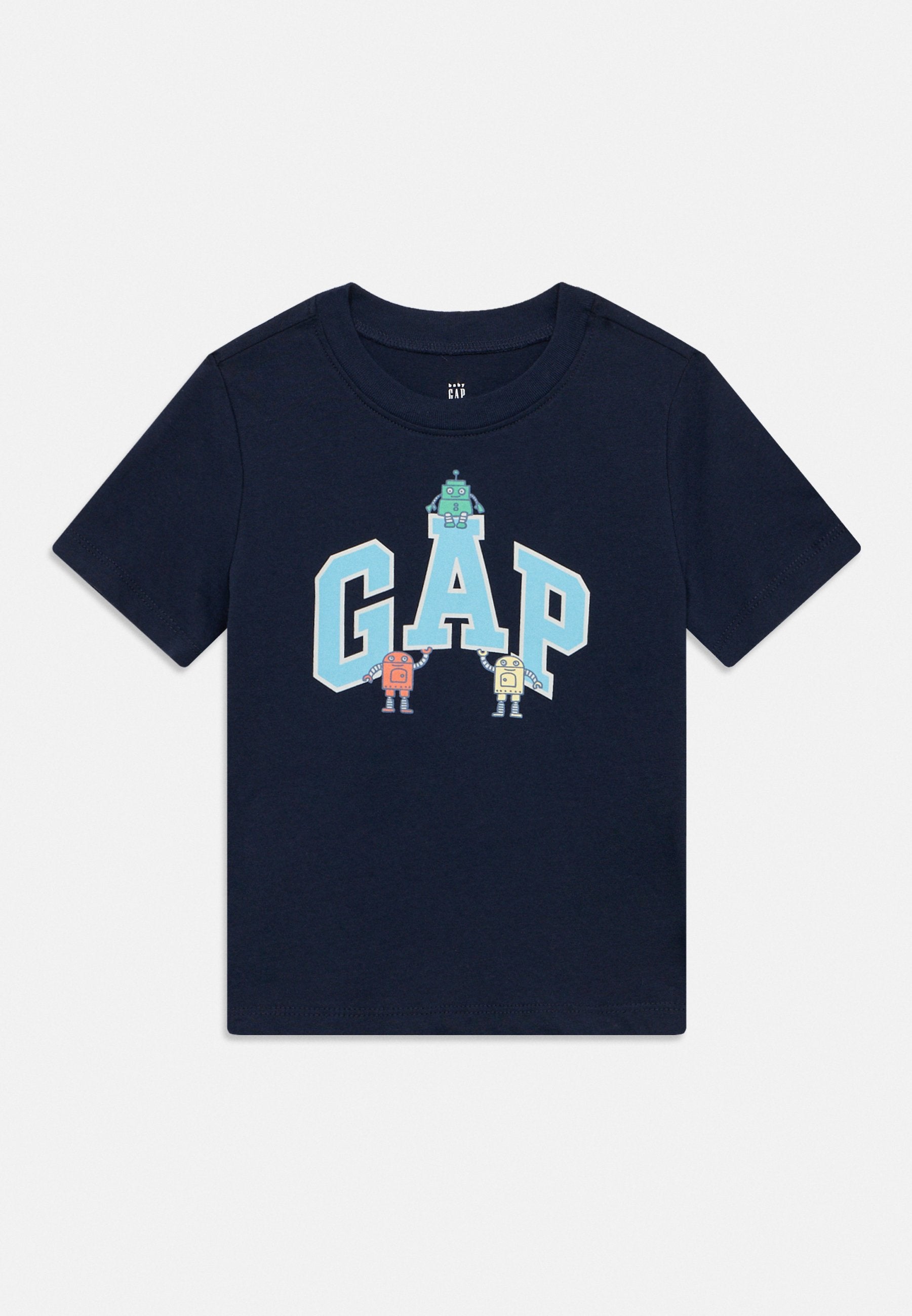 LOGO PRINT TEE - Print T-shirt - tapestry navy