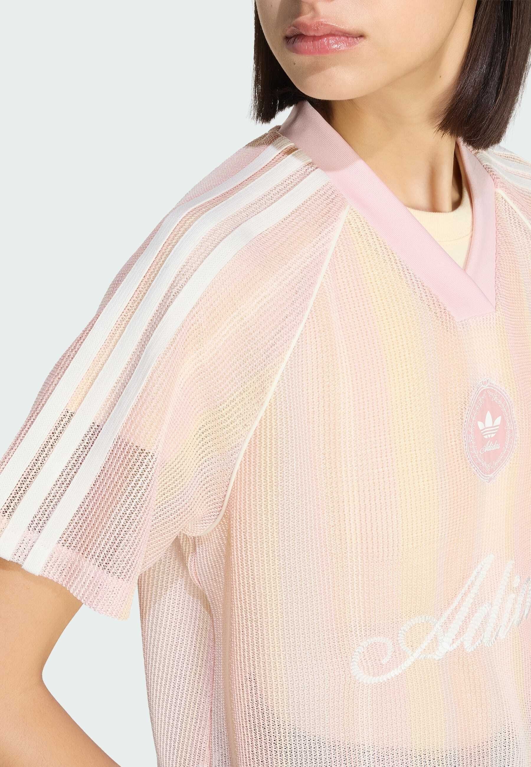 CHEMISE SURTAILLE EN TRICOT GLOW D'ÉTÉ - T-shirt imprimé - rose sable   rose sable