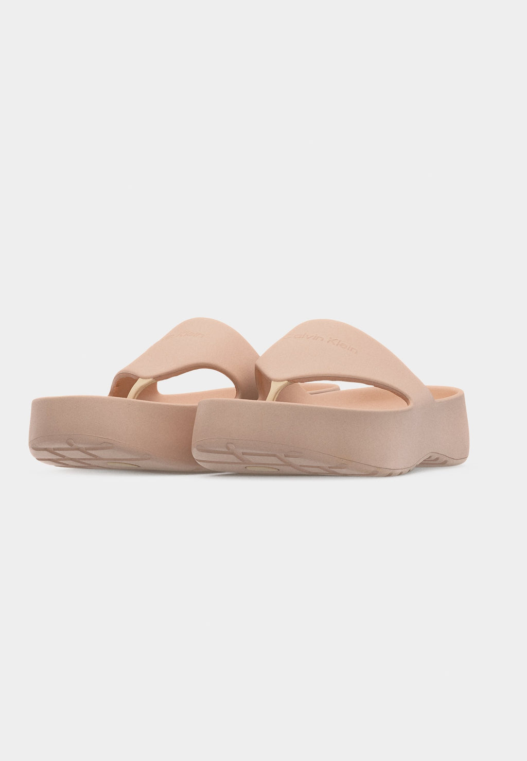 T-bar sandals - whisper pink