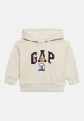 هودي LOGO UNISEX - بيج