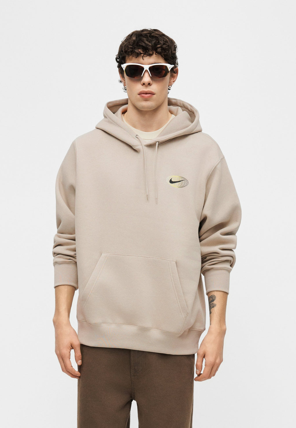 CLUB - Hoodie - crème