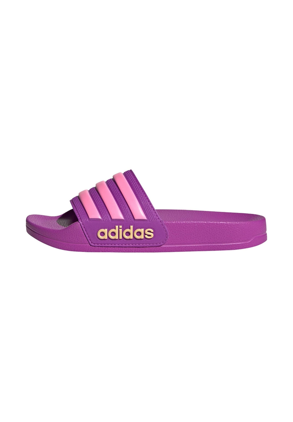 ADILETTE SHOWER UNISEX - Pool slides - purple burst   bliss pink   semi ice tangerine