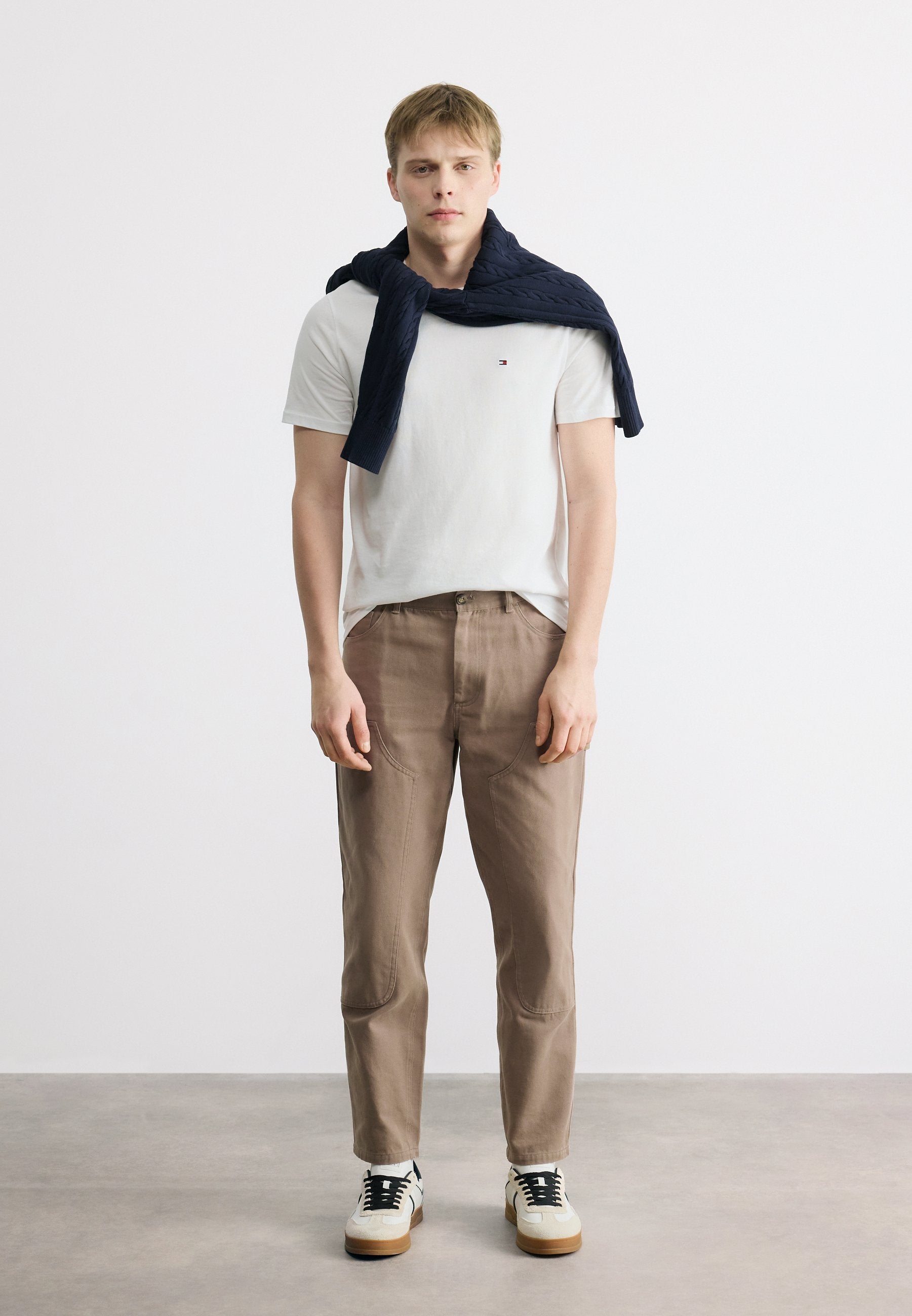 T-SHIRT EXCLUSIF FLAG BACK - T-shirt imprimé - blanc
