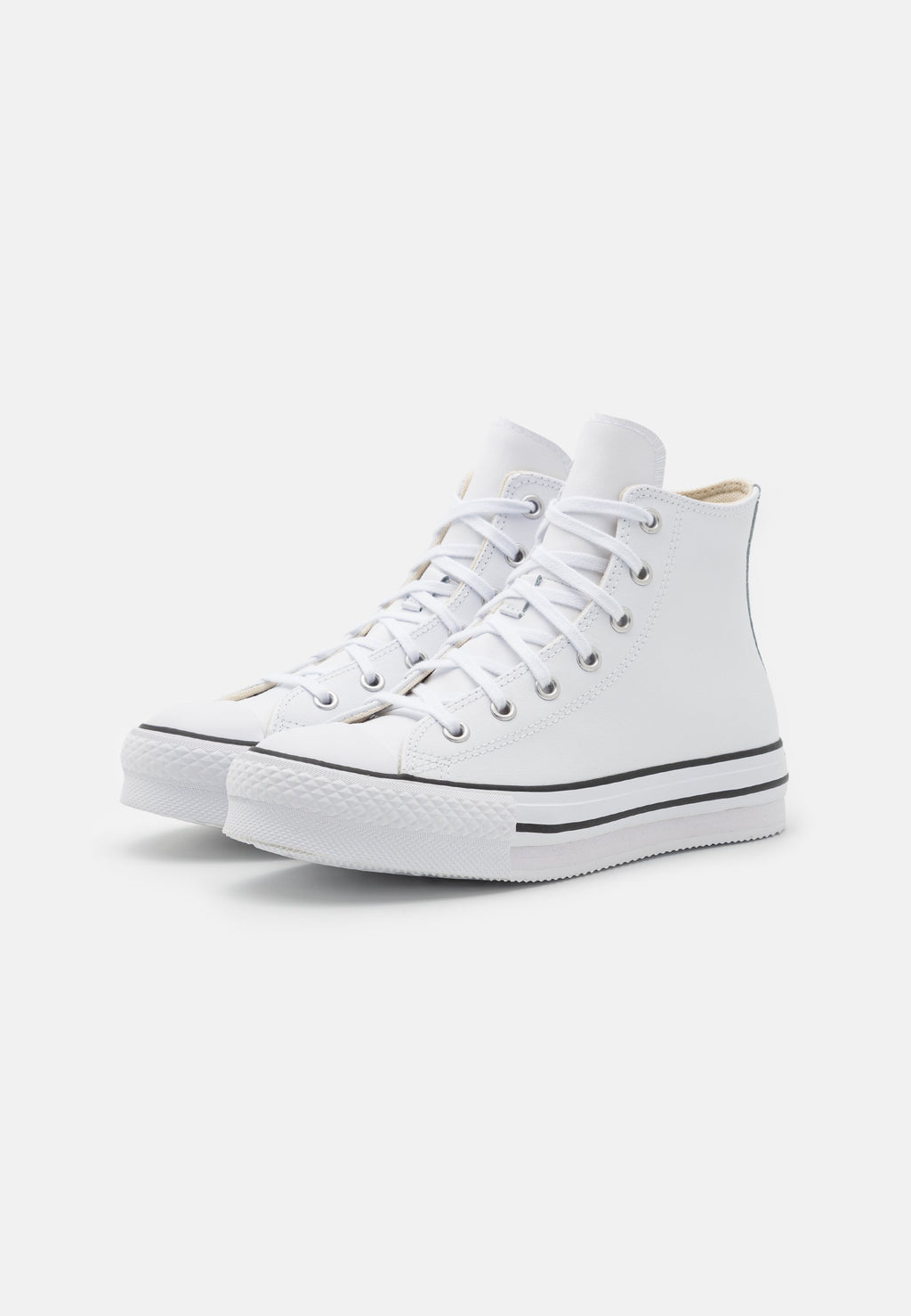 CHUCK TAYLOR ALL STAR LIFT PLATFORM  - High-top trainers - white/natural ivory/black