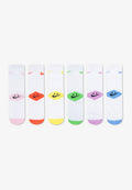 SMILEY CREW UNISEX 6 PACK  - Socks - white/multi-coloured