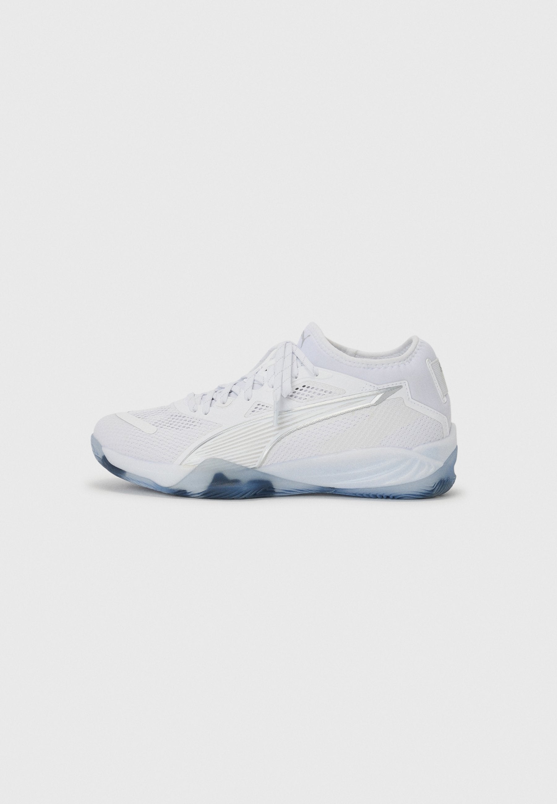 ELIMINATE NITRO UNISEX - Handball shoes - white/silver-coloured