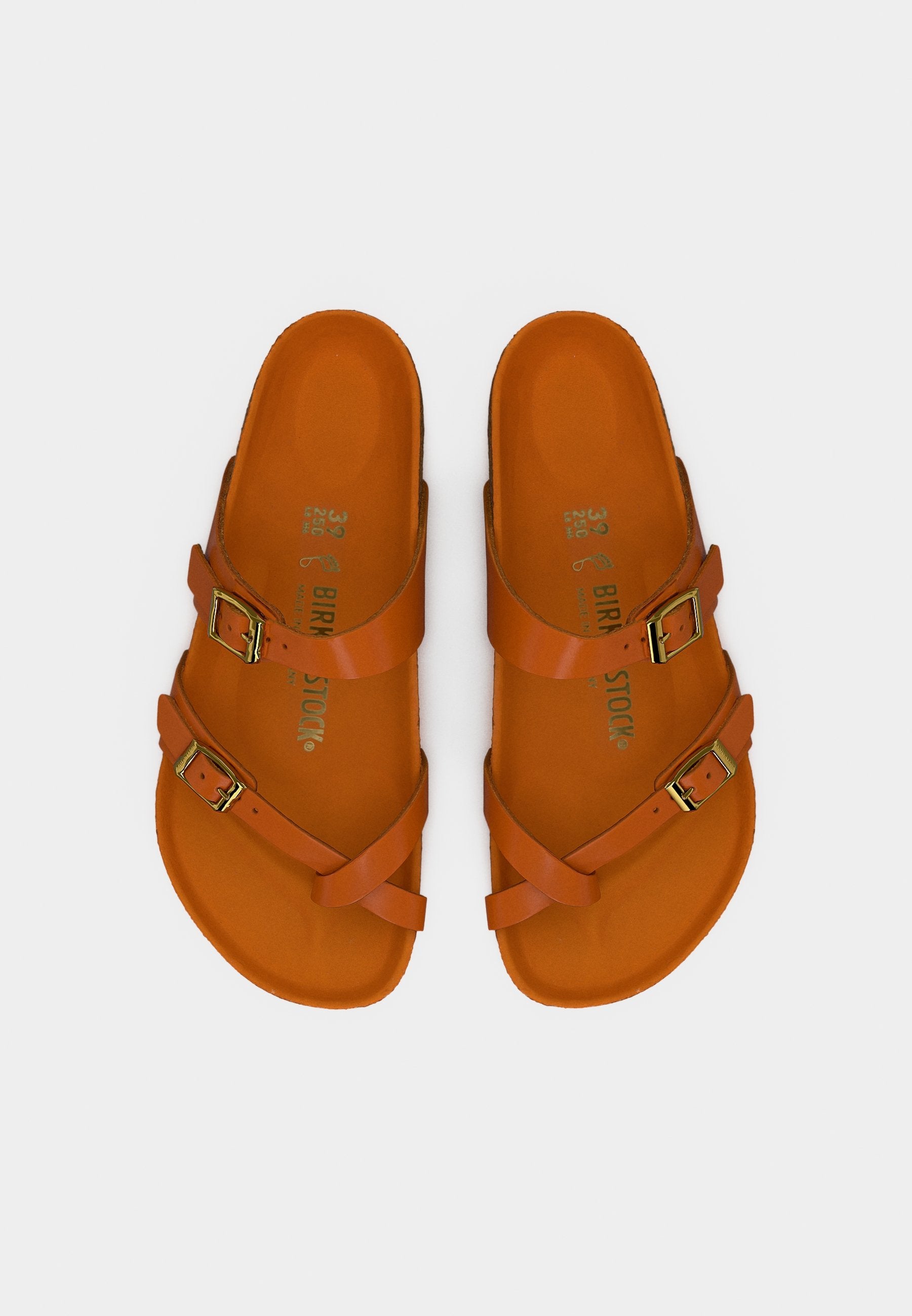 MAYARI LENA AMALFI KURKUMA HEXN REGULAR - T-bar sandals - kurkuma