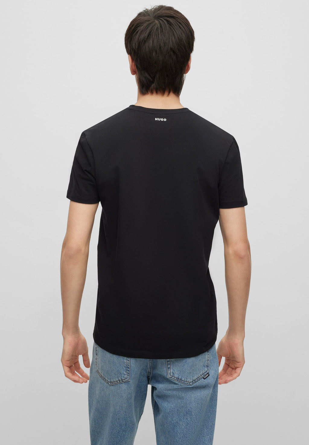 2 PACK - Basic T-shirt - black/white