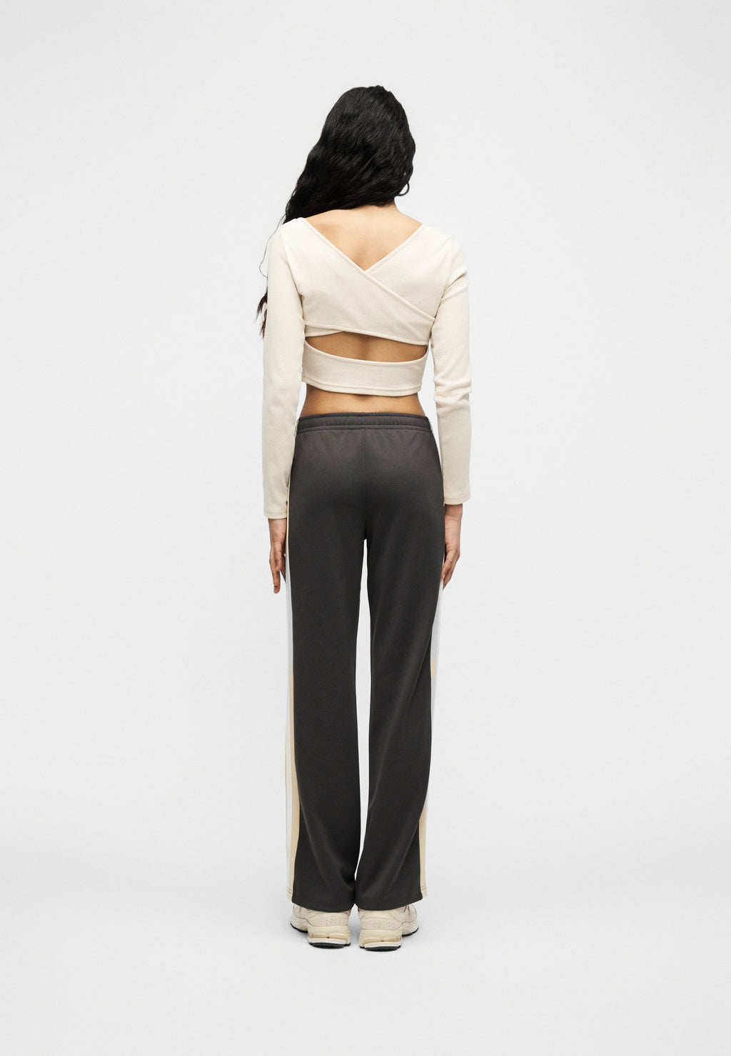 INTERLOCK PANT - Tracksuit bottoms - antrachite