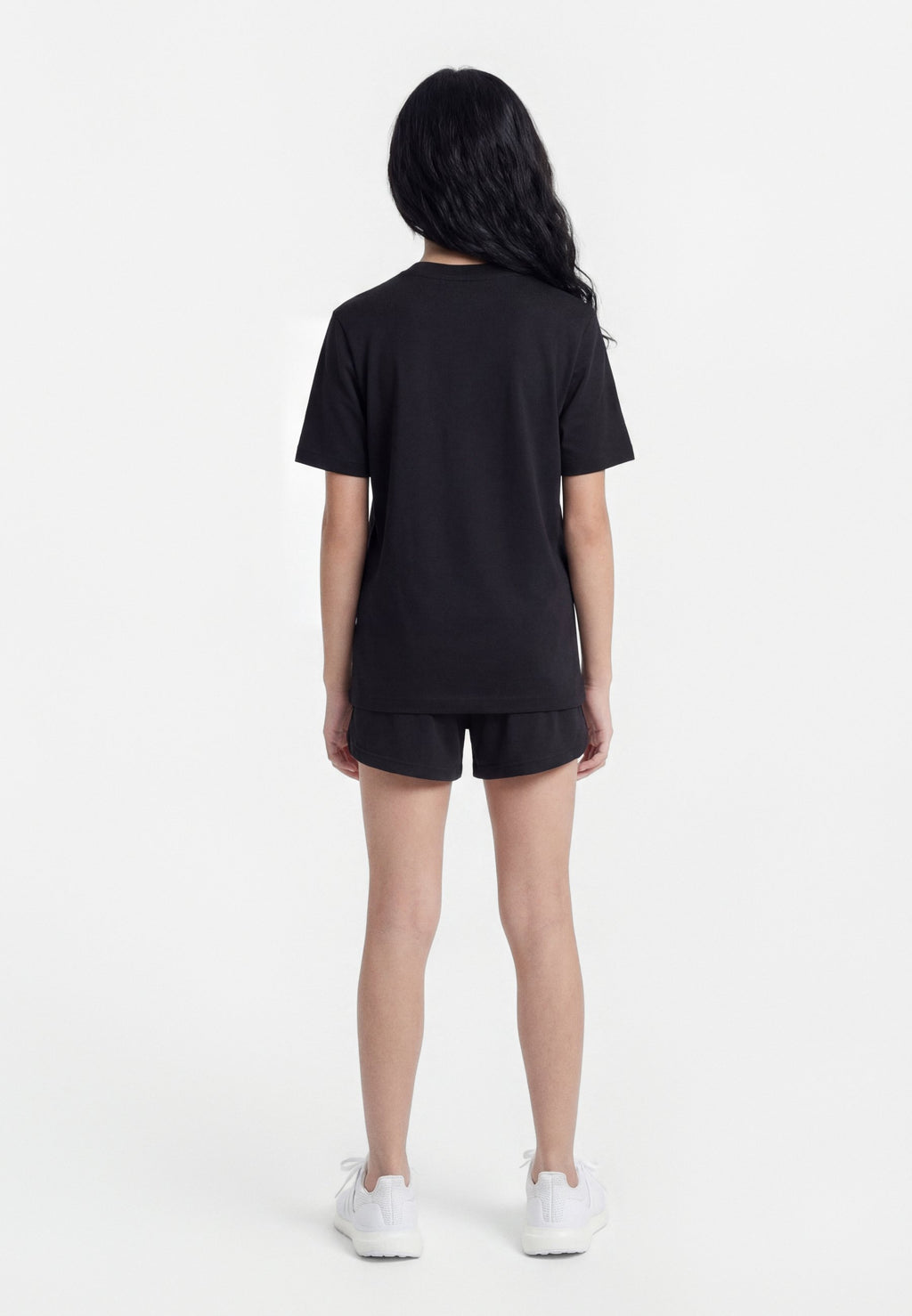 LOGO TEE UNISEX - Sports T-shirt - black