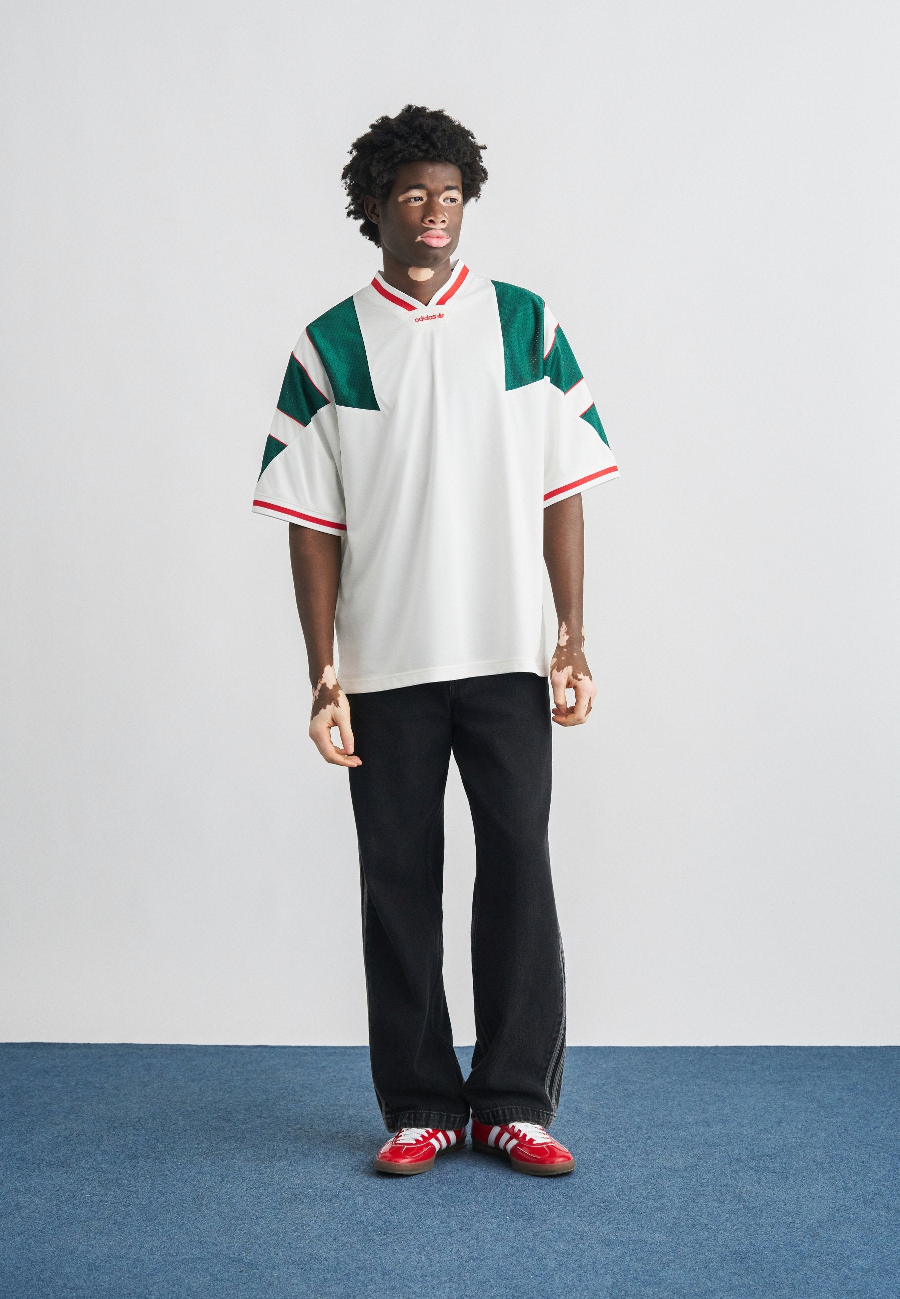 LOOSE - Print T-shirt - white