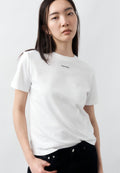 CLASSIC LOGO TEE - Basic T-shirt - white