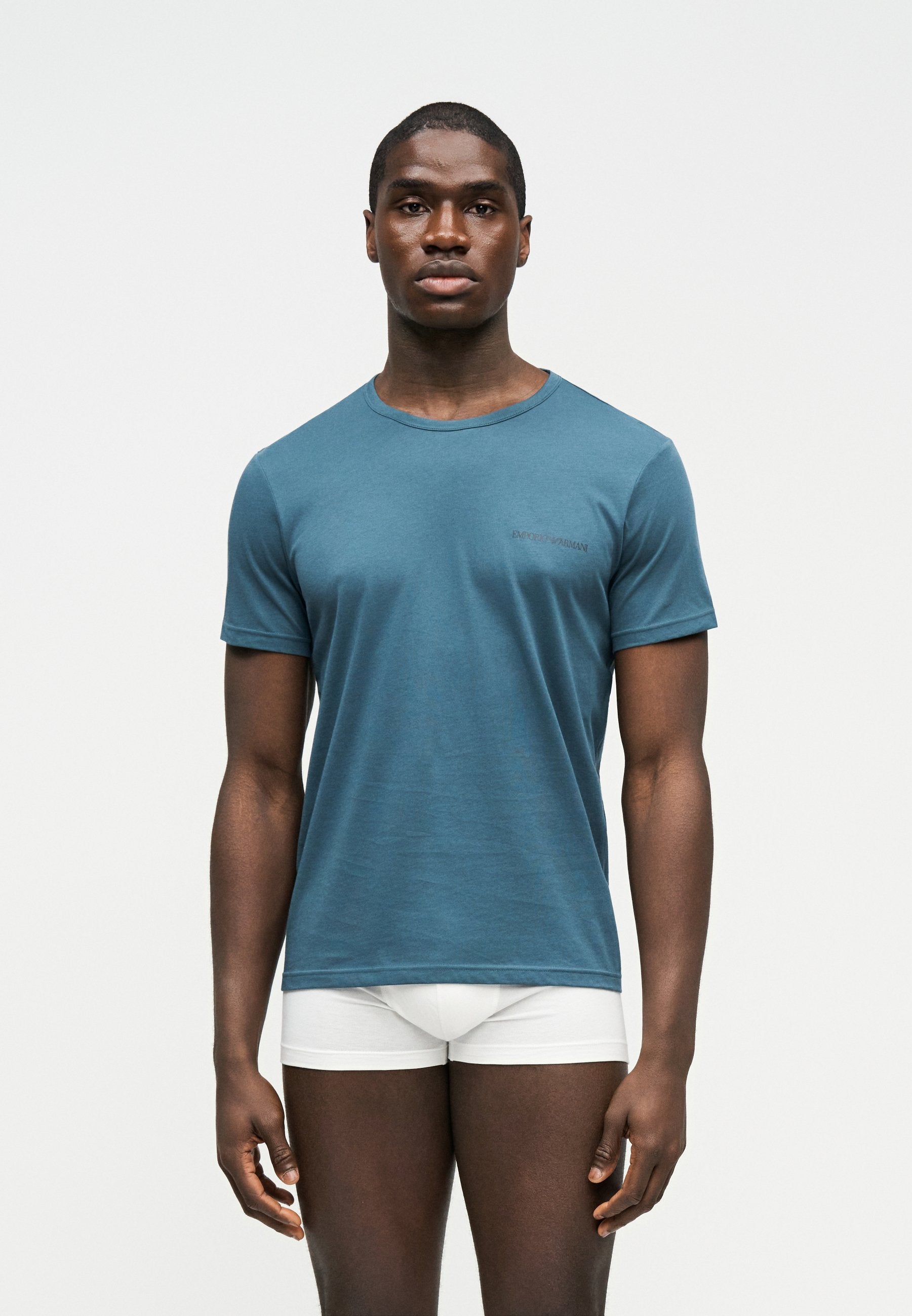 PARTE ALTA CREW NECK 2 PACK - Basic T-shirt - blue/orion