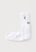 UNISEX - Sports socks - white/black