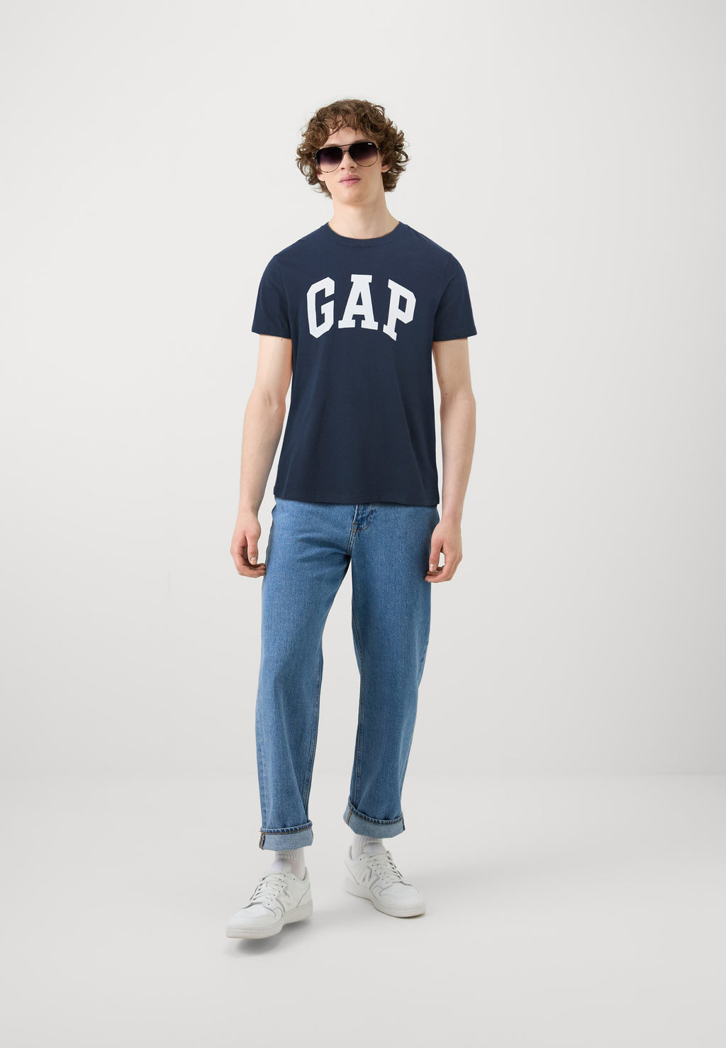 LOGO 2 PACK - Print T-shirt - blue
