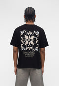 JJART TEE CREW NECK - Print T-shirt - black