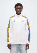 REAL MADRID HALF ZIP - ملابس نادي - أبيض
