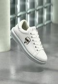 KAPRI MENS LACE - Trainers - white/silver-coloured