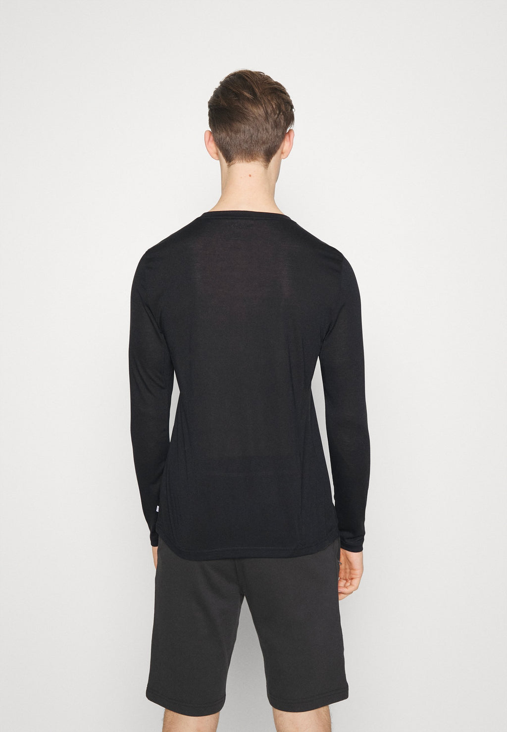 ASSORTED LONG SLEEVE 3 PACK - Long sleeved top - black/navy/silver