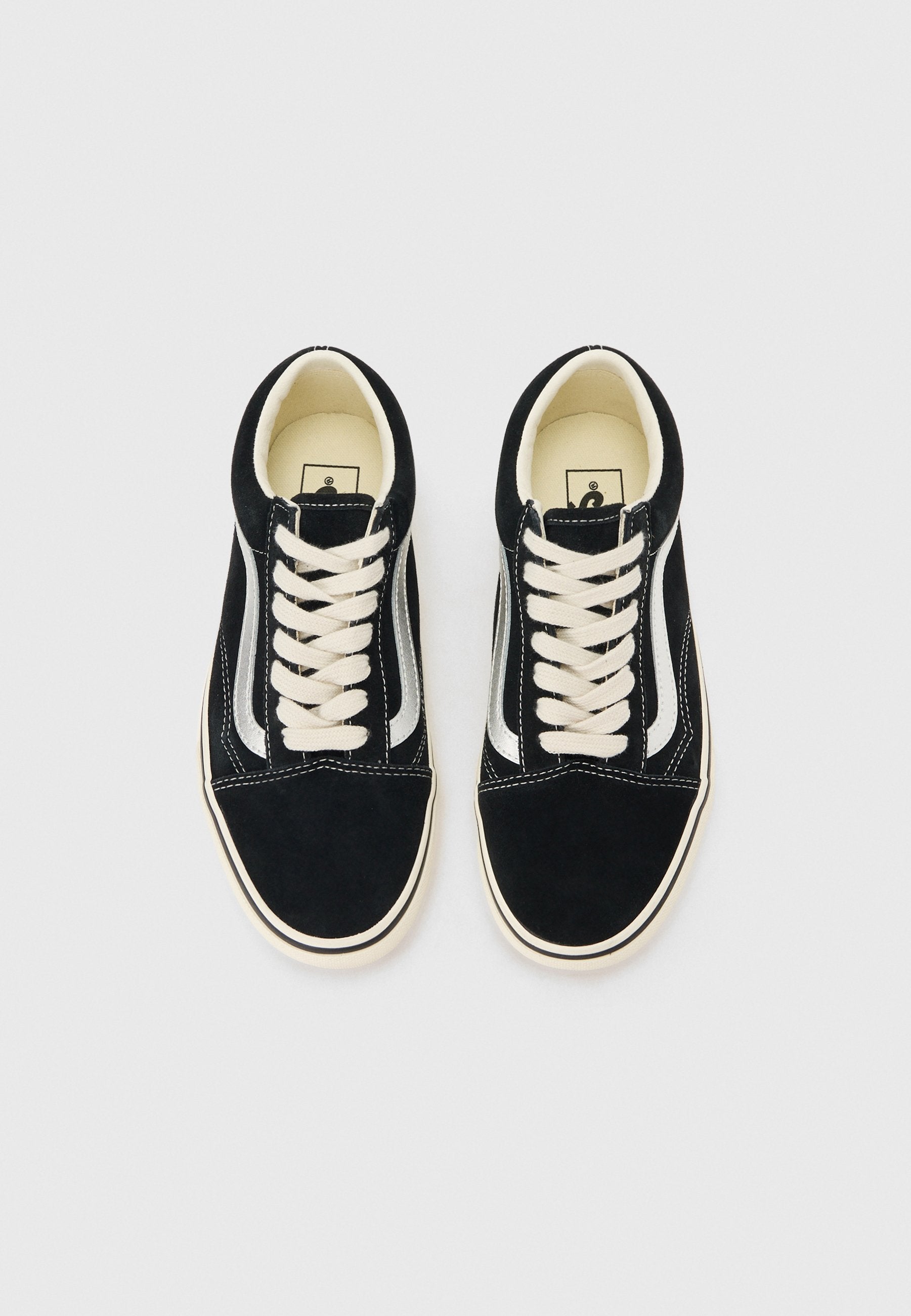OLD SKOOL - Skate shoes - black/silver-coloured