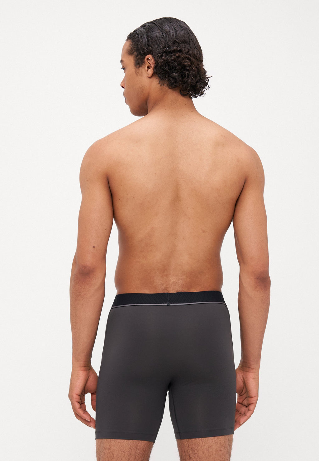 BOXER BRIEF 3 PACK - Boxer briefs - black/dark grey/grey