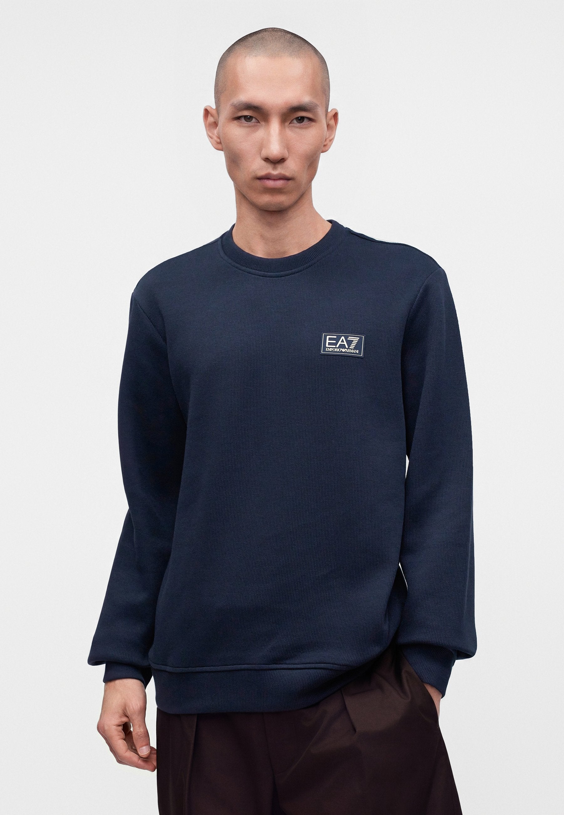 TRAIN REFINED - Sweatshirt - dark blue