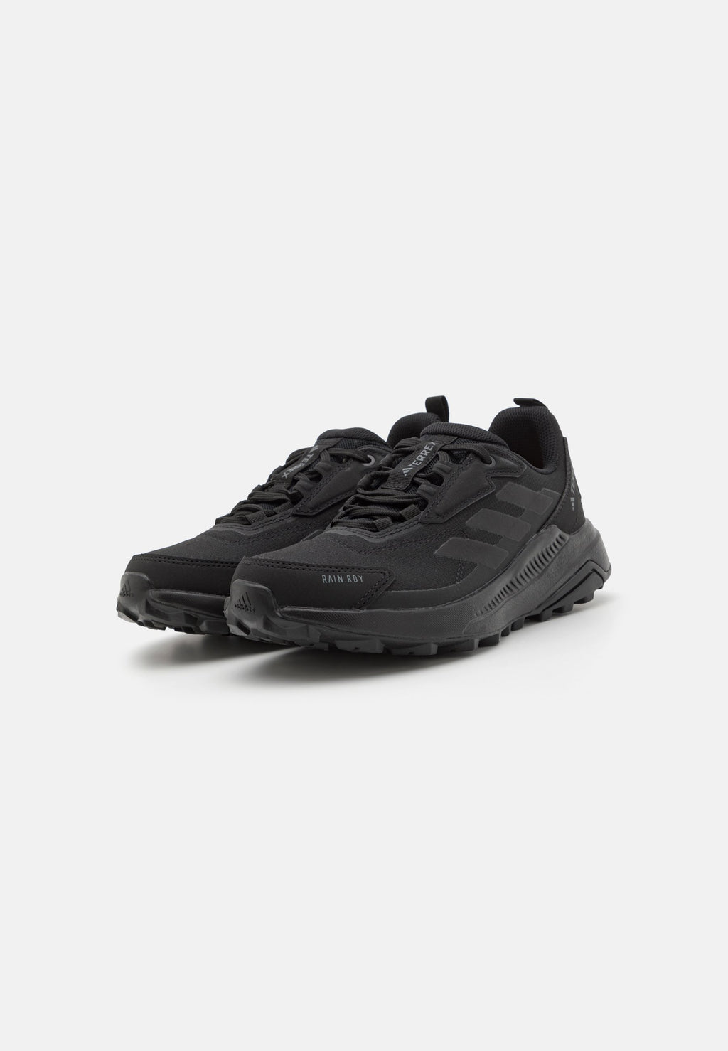 ANYLANDER - Hiking shoes - core black/grey four