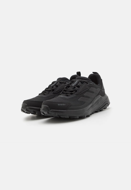 ANYLANDER - Hiking shoes - core black/grey four