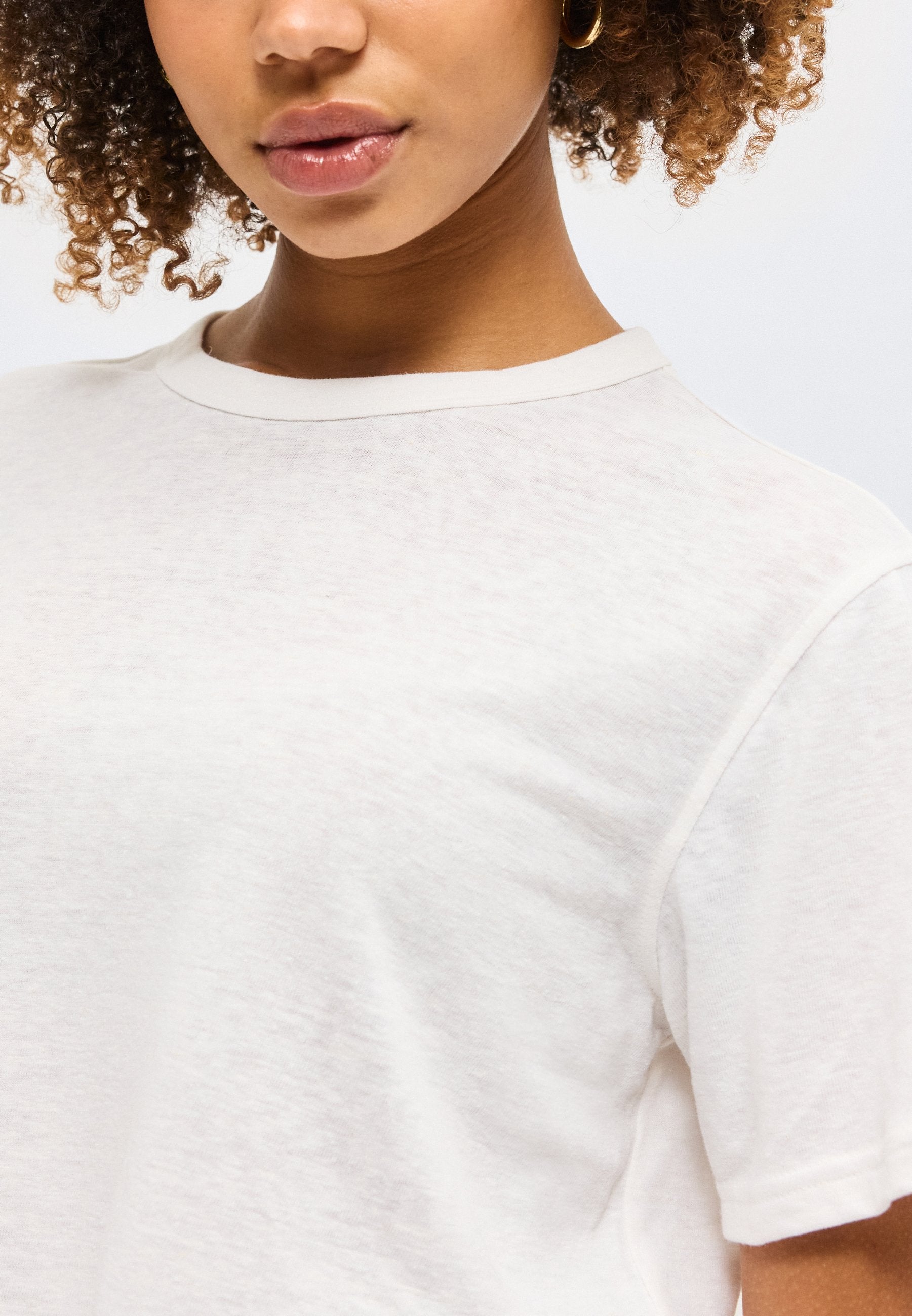 OVERSIZED TEE - Basic T-shirt - fresh white