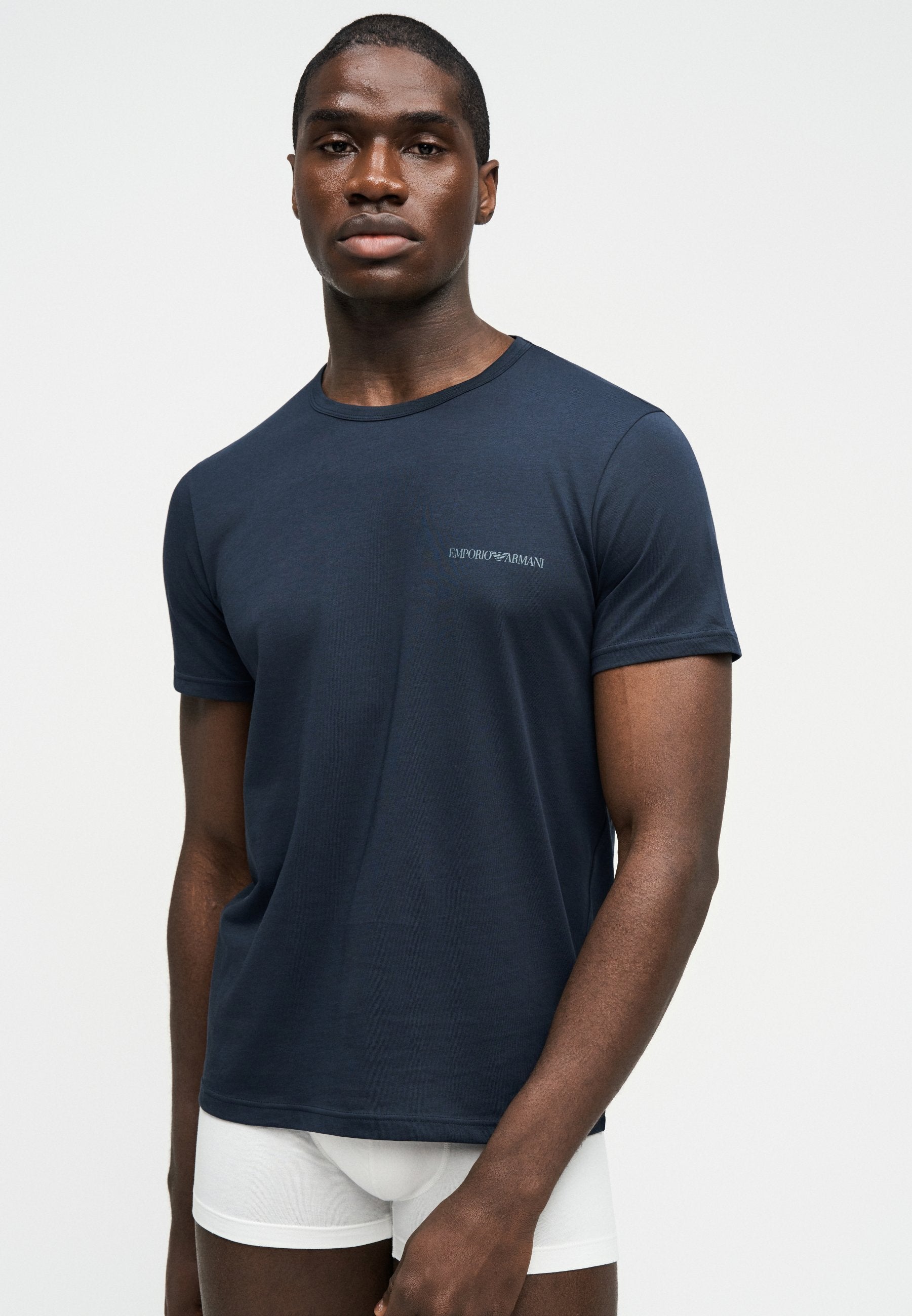 PARTE ALTA CREW NECK 2 PACK - Basic T-shirt - blue/orion