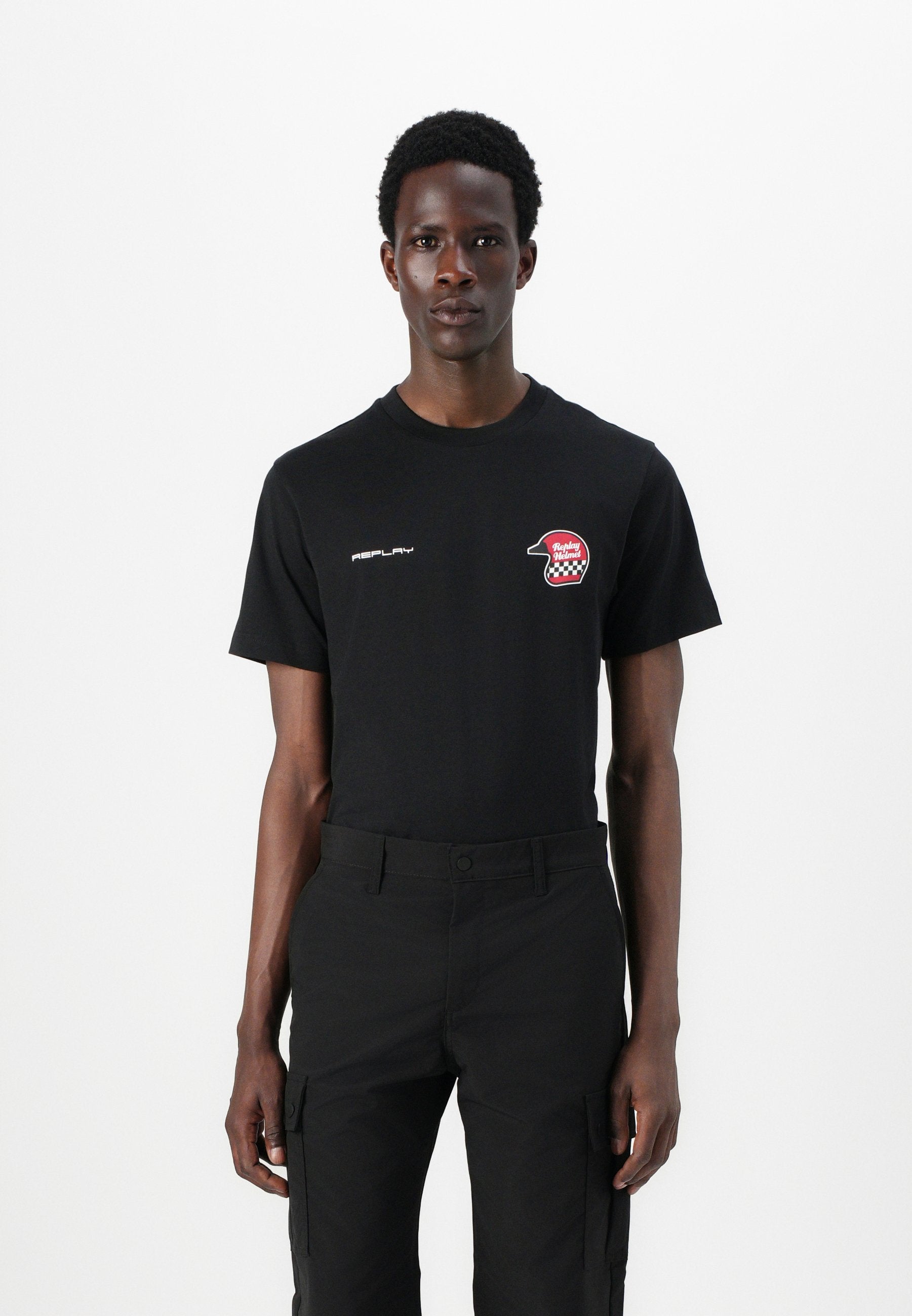 JPSTKARL KURTIS SNAP TECH - Cargo trousers - black