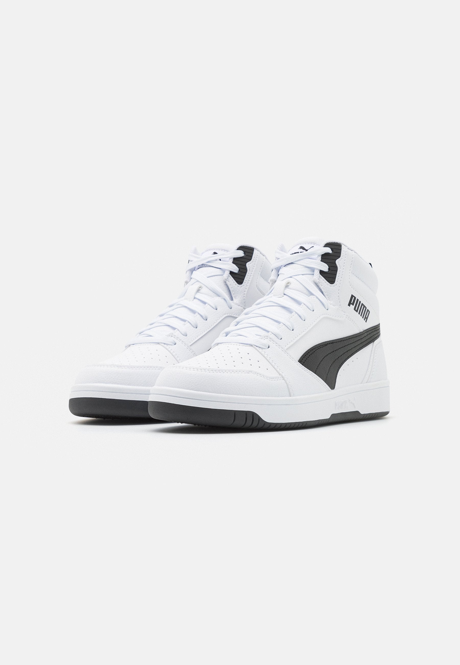 REBOUND V6 UNISEX - High-top trainers - white/black