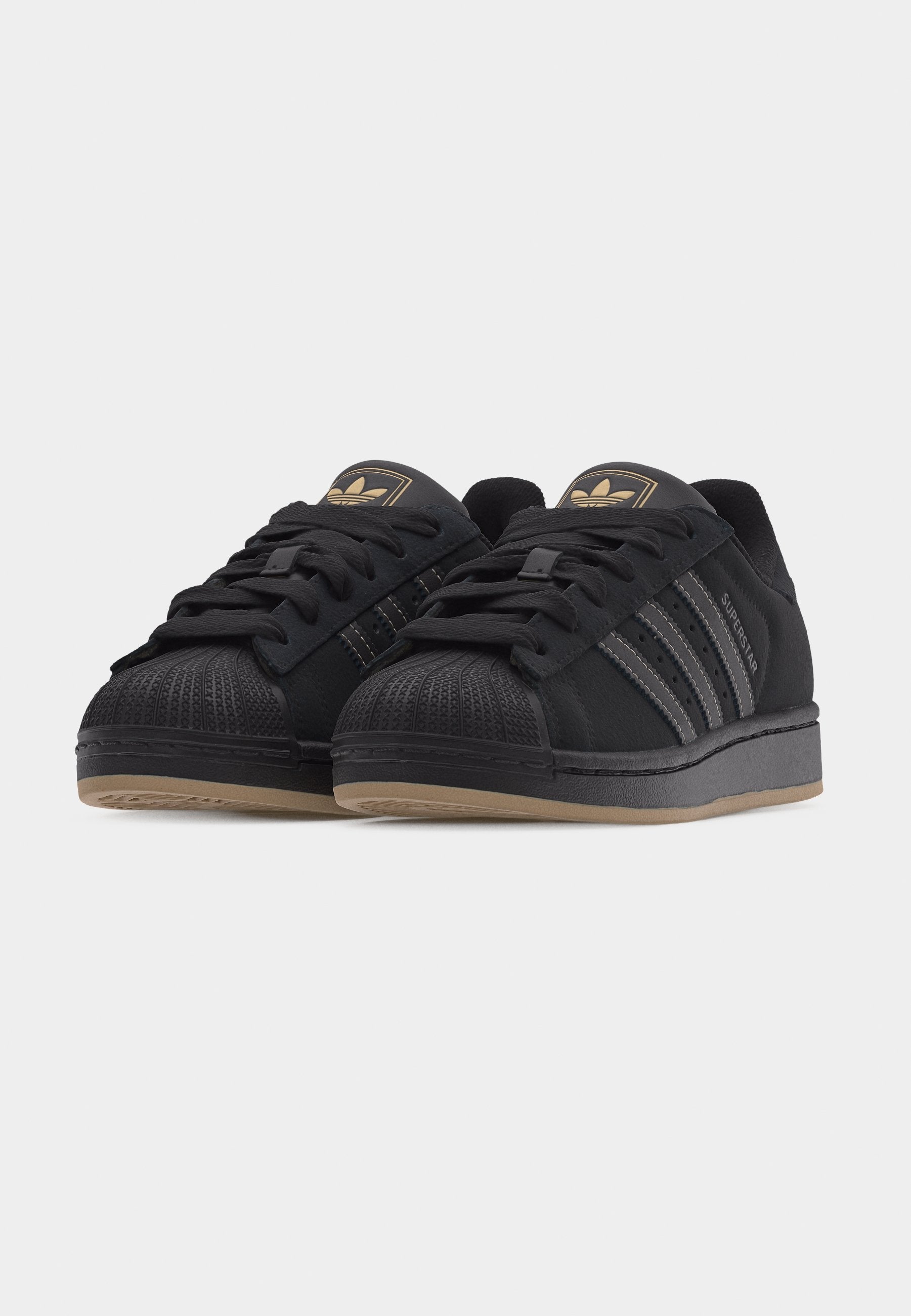 SUPERSTAR II UNISEX - Baskets - noir/kaki pierre