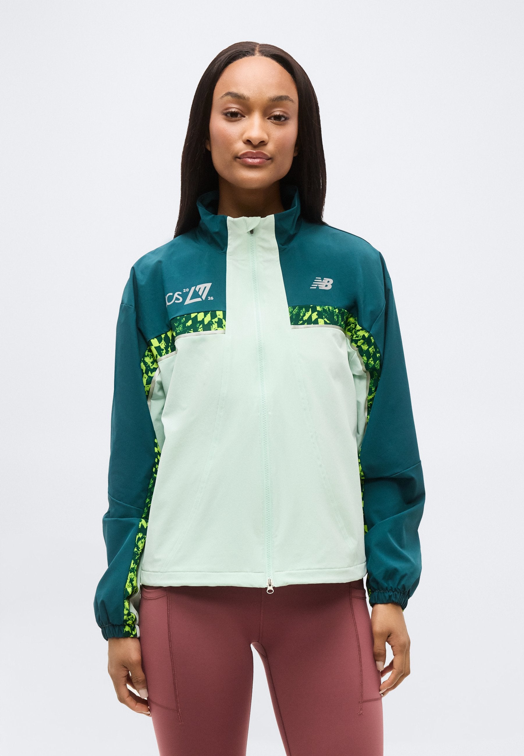 Veste de running LONDON EDITION MARATHON - Coupe-vent - cosmic jade