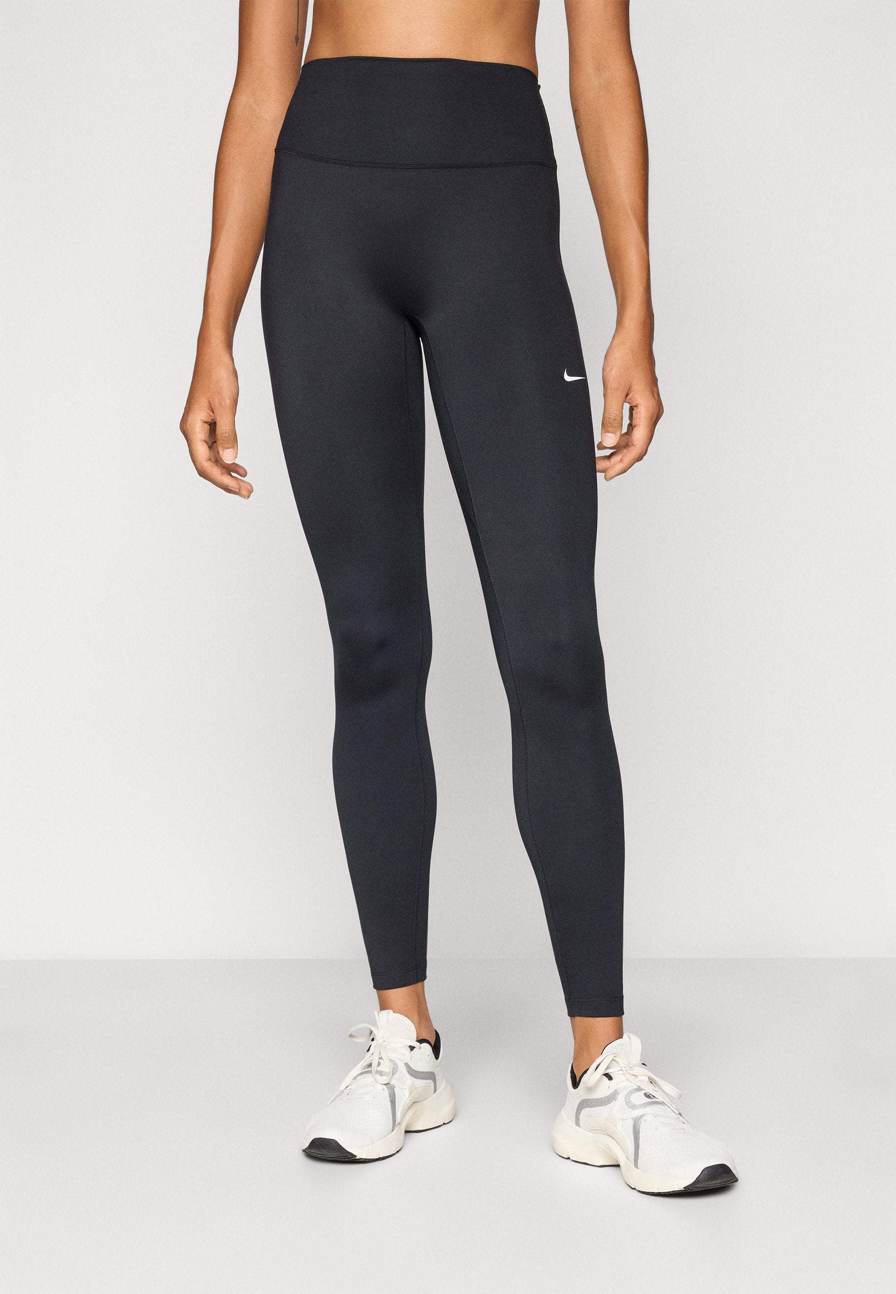 ONE TIGHT - Leggings - black/white