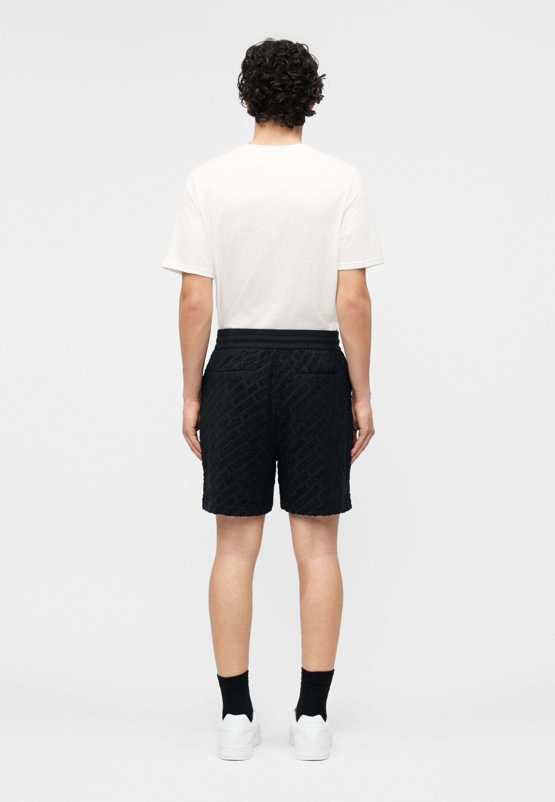 LOGO  - Shorts - deep navy