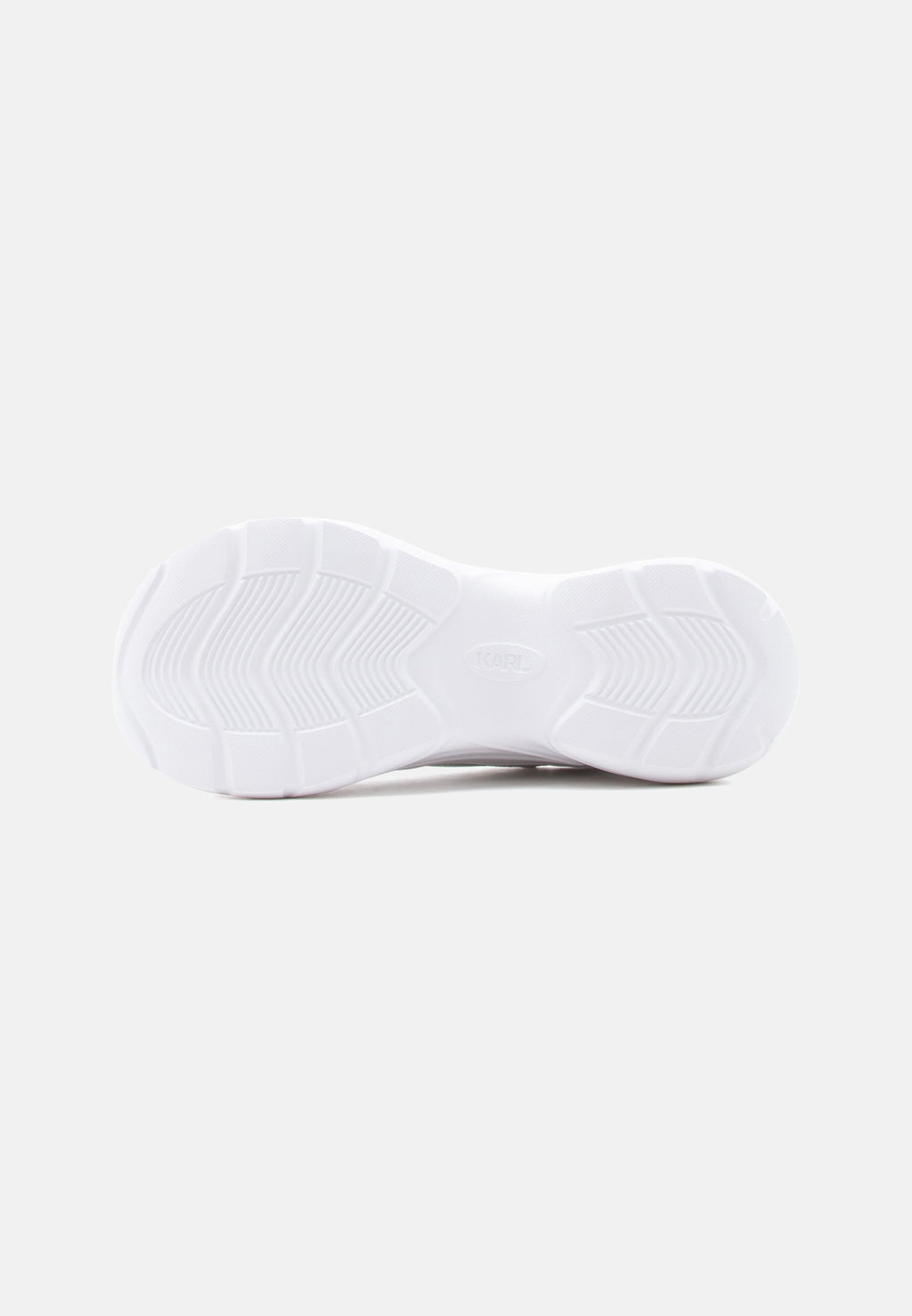 KONTOUR WEDGE LACE - Trainers - white/silver-coloured