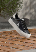 FLATFORM LACEUP - Trainers - black